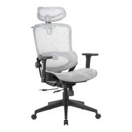ΚΑΡΕΚΛΑ ΓΡΑΦΕΙΟΥ ΔΙΕΥΘΥΝΤΗ KONILO PAKOWORLD MESH ΓΚΡΙ 82.5X63.5X114ΕΚ