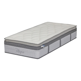 ΣΤΡΩΜΑ UTOPIA PAKOWORLD POCKET SPRING ΜΕ ΑΝΩΣΤΡΩΜΑ 30-32CM 90X190ΕΚ