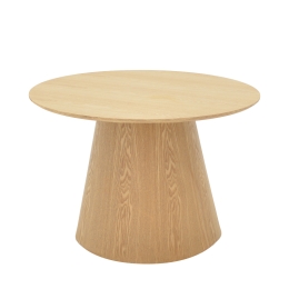 ΤΡΑΠΕΖΙ ΣΑΛΟΝΙΟΥ KAYANO PAKOWORLD MDF ΣΕ ΦΥΣΙΚΗ ΑΠΟΧΡΩΣΗ Φ60X40ΕΚ