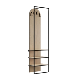 ΕΠΙΠΛΟ ΕΙΣΟΔΟΥ ARCHY PAKOWORLD ΜΕΛΑΜΙΝΗΣ ΦΥΣΙΚΟ 53X32X180ΕΚ
