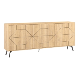 ΜΠΟΥΦΕΣ BUFEL PAKOWORLD ΣΕ ΦΥΣΙΚΗ ΑΠΟΧΡΩΣΗ 181X35X77.4ΕΚ
