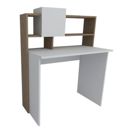 ΓΡΑΦΕΙΟ ΕΡΓΑΣΙΑΣ KOOGI PAKOWORLD ΣΕ OAK-ΛΕΥΚΗ ΑΠΟΧΡΩΣΗ 94X60X118ΕΚ