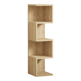 ΡΑΦΙΕΡΑ ΕΠΙΔΑΠΕΔΙΑ PRATEL PAKOWORLD ΣΕ OAK ΑΠΟΧΡΩΣΗ 25X27X95ΕΚ