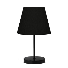 ΦΩΤΙΣΤΙΚΟ ΕΠΙΤΡΑΠΕΖΙΟ ARTELIBRE KAMARIA ΜΑΥΡΟ ΜΕΤΑΛΛΟ 22X22X37CM