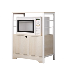 ΡΑΦΙΕΡΑ ΚΟΥΖΙΝΑΣ ARTELIBRE AMUR MAPLE/ΛΕΥΚΟ MDF/ΜΕΤΑΛΛΟ 60X30X70CM