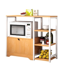 ΡΑΦΙΕΡΑ ΚΟΥΖΙΝΑΣ ARTELIBRE LYNX ΔΡΥΣ/ΛΕΥΚΟ MDF/ΜΕΤΑΛΛΟ 80X30X71CM