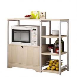 ΡΑΦΙΕΡΑ ΚΟΥΖΙΝΑΣ ARTELIBRE LYNX MAPLE/ΛΕΥΚΟ MDF/ΜΕΤΑΛΛΟ 80X30X71CM