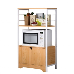 ΡΑΦΙΕΡΑ ΚΟΥΖΙΝΑΣ ARTELIBRE GORAL ΔΡΥΣ/ΛΕΥΚΟ MDF/ΜΕΤΑΛΛΟ 60X30X95CM