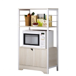 ΡΑΦΙΕΡΑ ΚΟΥΖΙΝΑΣ ARTELIBRE GORAL MAPLE/ΛΕΥΚΟ MDF/ΜΕΤΑΛΛΟ 60X30X95CM