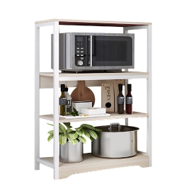 ΡΑΦΙΕΡΑ ΚΟΥΖΙΝΑΣ ARTELIBRE WALRUS MAPLE/ΛΕΥΚΟ MDF/ΜΕΤΑΛΛΟ 60X30X100CM