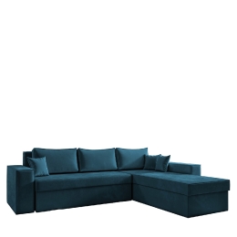 ΚΑΝΑΠΕΣ ΓΩΝΙΑΚΟΣ ARTELIBRE ΑΝΑΣΤΡΕΨΙΜΟΣ CAHABON ΜΠΛΕ 250X210X79CM