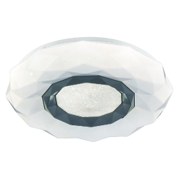 ΦΩΤΙΣΤΙΚΟ ΟΡΟΦΗΣ LED ARTELIBRE LIBRA ΛΕΥΚΟ ΜΕΤΑΛΛΟ/ΓΥΑΛΙ 40X40CM