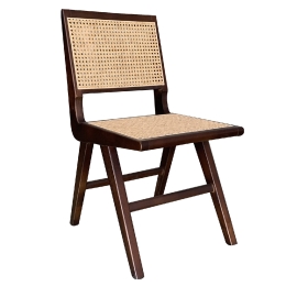 ΚΑΡΕΚΛΑ ΕΠΑΓΓΕΛΜΑΤΙΚΗ ARTELIBRE COEUS WENGE/ΦΥΣΙΚΟ ΞΥΛΟ/RATTAN 44X41X86CM