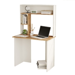 ΓΡΑΦΕΙΟ ARTELIBRE BROMPTON ΠΕΥΚΟ/ΛΕΥΚΟ ΜΟΡΙΟΣΑΝΙΔΑ 90X51.6X148CM
