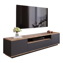 ΕΠΙΠΛΟ ΤΗΛΕΟΡΑΣΗΣ SOREN PAKOWORLD SONOMA-ΑΝΘΡΑΚΙ 180X.44.5X44.6ΕΚ