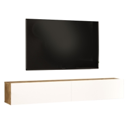 ΕΠΙΠΛΟ ΤΗΛΕΟΡΑΣΗΣ ΕΠΙΤΟΙΧΙΟ DELLO PAKOWORLD ΛΕΥΚΟ-SONOMA 180X31.6X29.6ΕΚ