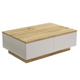 ΤΡΑΠΕΖΙ ΣΑΛΟΝΙΟΥ THUNDER PAKOWORLD SONOMA-ΛΕΥΚΟ 90X60X31.5ΕΚ