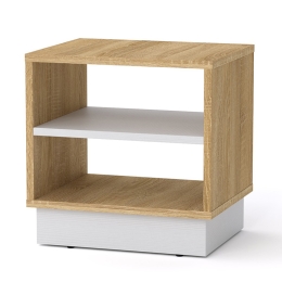 ΚΟΜΟΔΙΝΟ MASON PAKOWORLD SONOMA-ΛΕΥΚΟ 40X32X40ΕΚ