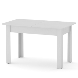 ΤΡΑΠΕΖΙ QUIIN PAKOWORLD ΕΠΕΚΤΕΙΝΟΜΕΝΟ ΛΕΥΚΟ 120-164X70X73.5ΕΚ