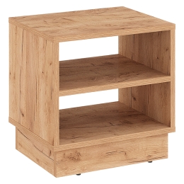 ΚΟΜΟΔΙΝΟ MASON PAKOWORLD ΜΕΛΑΜΙΝΗΣ ΣΕ OAK ΑΠΟΧΡΩΣΗ 40X32X40ΕΚ