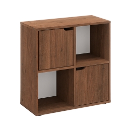 ΒΙΒΛΙΟΘΗΚΗ BOOKEL PAKOWORLD ΣΕ ΚΑΡΥΔΙ ΑΠΟΧΡΩΣΗ 59.6X27.5X60.4ΕΚ