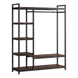 ΕΠΙΠΛΟ ΕΙΣΟΔΟΥ MOEL PAKOWORLD ΚΑΡΥΔΙ-ΜΑΥΡΟ 120X40X180ΕΚ