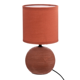 ΕΠΙΤΡΑΠΕΖΙΟ ΦΩΤΙΣΤΙΚΟ PWL-1210 PAKOWORLD Ε14 ΚΕΡΑΜΙΚΟ ΣΕ TERRACOTTA ΑΠΟΧΡΩΣΗ Φ13X25ΕΚ
