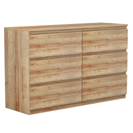 ΣΥΡΤΑΡΙΕΡΑ CINDY PAKOWORLD 6 ΣΥΡΤΑΡΙΩΝ ΦΥΣΙΚΟ 120X40X75ΕΚ