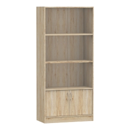 ΒΙΒΛΙΟΘΗΚΗ BURCY PAKOWORLD OAK 80X40X177ΕΚ