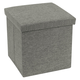 ΣΚΑΜΠΟ-ΜΠΑΟΥΛΟ CRYSTAL PAKOWORLD ΥΦΑΣΜΑ ΓΚΡΙ 38X38X38ΕΚ