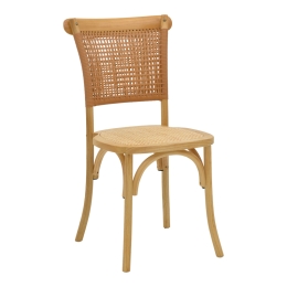 ΚΑΡΕΚΛΑ KARLEY PAKOWORLD ΦΥΣΙΚΟ ΞΥΛΟ ΟΞΙΑΣ-ΕΔΡΑ ΦΥΣΙΚΟ RATTAN 48X52X89ΕΚ