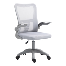 ΚΑΡΕΚΛΑ ΓΡΑΦΕΙΟΥ ΕΡΓΑΣΙΑΣ ANNALISE PAKOWORLD MESH ΓΚΡΙ 57X53X100ΕΚ