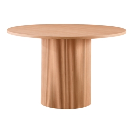 ΤΡΑΠΕΖΙ MESA PAKOWORLD MDF ΣΕ OAK ΑΠΟΧΡΩΣΗ Φ120X75ΕΚ