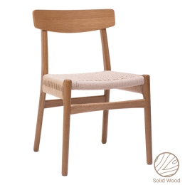 ΚΑΡΕΚΛΑ SAFAL PAKOWORLD OAK ΔΡΥΣ ΞΥΛΟ-ΕΔΡΑ ΕΚΡΟΥ ΣΧΟΙΝΙ 51X50X78ΕΚ