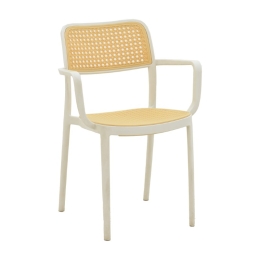 ΠΟΛΥΘΡΟΝΑ WESTLEY PAKOWORLD PP ΦΥΣΙΚΟ-ΛΕΥΚΟ 58X47X81ΕΚ