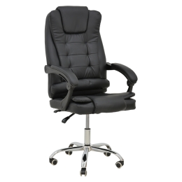 ΚΑΡΕΚΛΑ ΓΡΑΦΕΙΟΥ ΔΙΕΥΘΥΝΤΗ TORONSI PAKOWORLD ΜΑΥΡΟ PU 60X68X128ΕΚ