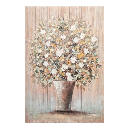ΠΙΝΑΚΑΣ ΣΕ ΚΑΜΒΑ FLOWERPOT INART 70X3X100ΕΚ