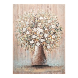 ΠΙΝΑΚΑΣ ΣΕ ΚΑΜΒΑ FLOWERPOT I INART 70X3X100ΕΚ