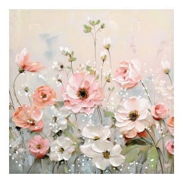 ΠΙΝΑΚΑΣ ΣΕ ΚΑΜΒΑ ROZY I INART 80X3X80ΕΚ