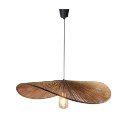 ΦΩΤΙΣΤΙΚΟ ΟΡΟΦΗΣ HARIS INART Ε27 ROPE ΣΕ ΚΑΦΕ ΑΠΟΧΡΩΣΗ Φ60X12.5ΕΚ