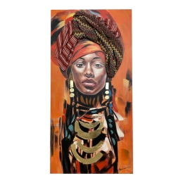 ΠΙΝΑΚΑΣ ΣΕ ΚΑΜΒΑ AFRO INART 70X3X140ΕΚ