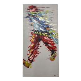 ΠΙΝΑΚΑΣ ΣΕ ΚΑΜΒΑ WALKING INART 70X3X140ΕΚ