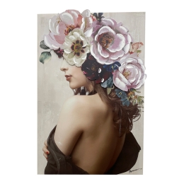 ΠΙΝΑΚΑΣ ΣΕ ΚΑΜΒΑ BEZIRA INART 60X3X90ΕΚ