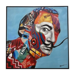 ΠΙΝΑΚΑΣ ΣΕ ΚΑΜΒΑ ΜΕ ΠΛΑΙΣΙΟ EYELO INART 80X3.5X80ΕΚ