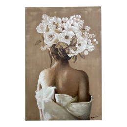 ΠΙΝΑΚΑΣ ΣΕ ΚΑΜΒΑ WEDDY INART 80X3X120ΕΚ