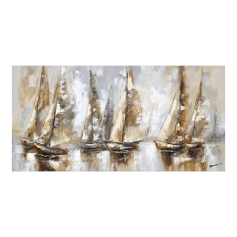 ΠΙΝΑΚΑΣ ΣΕ ΚΑΜΒΑ YELKAN Ι INART ΜΕ ΠΛΑΙΣΙΟ 120X3.5X60ΕΚ