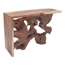 ΚΟΝΣΟΛΑ JAKO INART ΦΥΣΙΚΟ ΜΑΣΙΦ ΞΥΛΟ TEAK 120X40X80ΕΚ