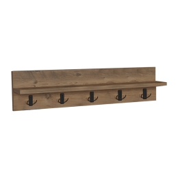 ΚΡΕΜΑΣΤΡΑ ΤΟΙΧΟΥ ESFORM PAKOWORLD OAK ΜΕΛΑΜΙΝΗΣ 80X11X18ΕΚ