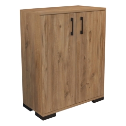 ΝΤΟΥΛΑΠΙ YVEN PAKOWORLD OAK ΜΕΛΑΜΙΝΗΣ 65X32X83ΕΚ