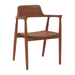 ΠΟΛΥΘΡΟΝΑ JAMBENE PAKOWORLD TEAK ΞΥΛΟ ΣΕ ΚΑΡΥΔΙ ΑΠΟΧΡΩΣΗ 57X54X79ΕΚ